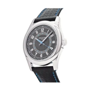 Additional view of Patek Philippe Calatrava Black 6007G-011 | Black, Steel & White gold