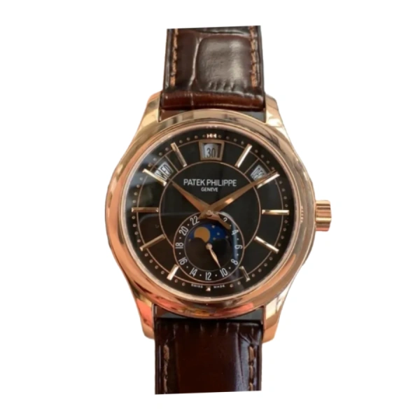 Patek Philippe Complications Black 5205R-010 | Brown, Rose Gold