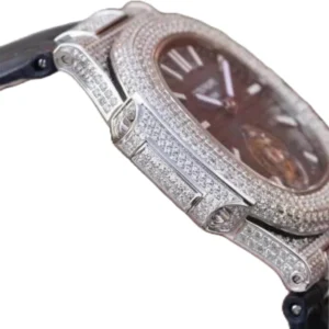 Additional view of Patek Philippe Tourbillion Blue Blue Dial 5711 Jumbo | Steel & White gold, Diamond, Blue