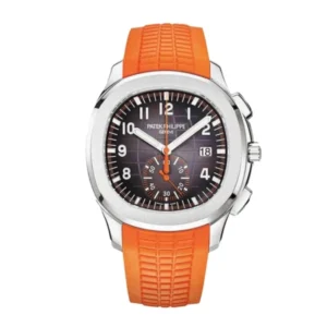 Patek Philippe Aquanaut Black 5968A-001 | Orange, Steel & White gold