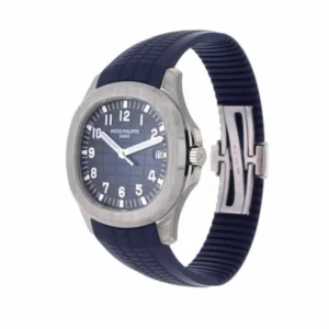 Additional view of Patek Philippe Aquanaut Blue 5168G-001 | Blue, Steel & White gold