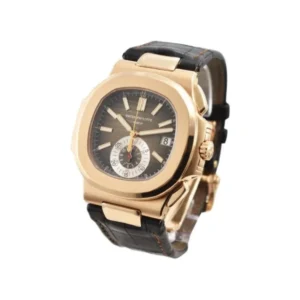 Additional view of Patek Philippe Nautilus Black 5980R-001 | Brown, Rose Gold