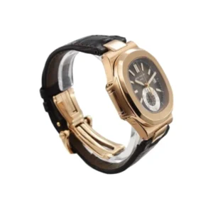 Additional view of Patek Philippe Nautilus Black 5980R-001 | Brown, Rose Gold