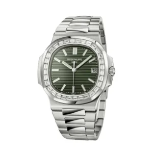 Additional view of Patek Philippe Nautilus Green 5711/1300A-001 | Steel & White gold, Diamond