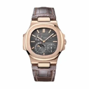 Patek Philippe Nautilus Black 324 S C | Brown, Rose Gold