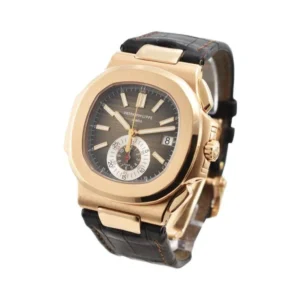 Additional view of Patek Philippe Nautilus Black 5980R-0001 | Black, Rose Gold