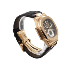 Additional view of Patek Philippe Nautilus Black 5980R-0001 | Black, Rose Gold