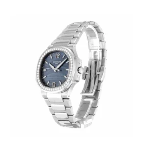 Additional view of Patek Philippe Nautilus Blue 7018/1A | Steel & White gold, Diamond