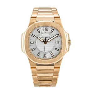 Patek Philippe Nautilus White, Silver 7011/1R | Rose Gold