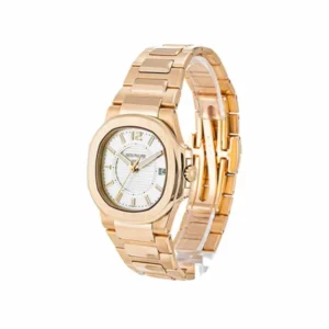 Additional view of Patek Philippe Nautilus White, Silver 7011/1R | Rose Gold