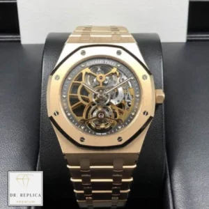 Additional view of Royal Oak Tourbillon Skeleton 26518OR.OO.1220OR.01 | Rose Gold