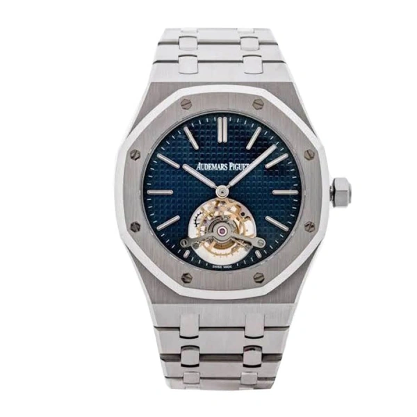 Royal Oak Tourbillon Blue 26510ST.OO.1220ST.01 | Steel & White gold
