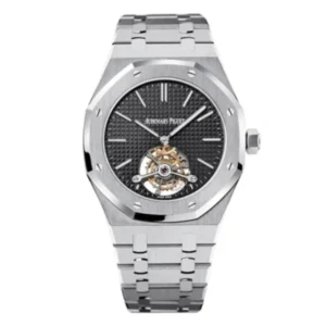 Royal Oak Tourbillon Black 26512ST.OO.1220ST.01 | Steel & White gold