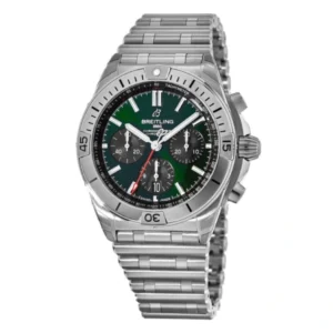 Additional view of Breitling Avenger Green AB0134101L1A1 | Steel & White gold