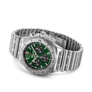 Additional view of Breitling Avenger Green AB0134101L1A1 | Steel & White gold