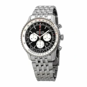 Additional view of Breitling Navitimer Black AB0127211B1A1 | Steel & White gold