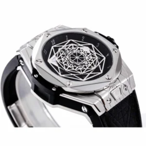 Additional view of Hublot Big Bang Black 415.NX.1112.VR.MXM16 | Black, Steel & White gold