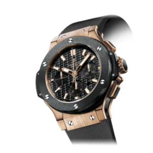 Additional view of Hublot Big Bang Black 301.PM.1780.RX | Black, Rose Gold