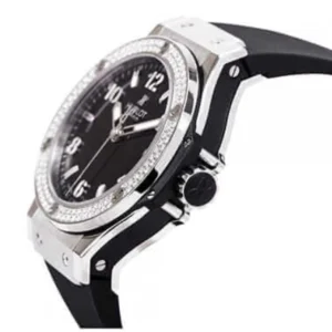 Additional view of Hublot Big Bang Black 361.SX.1270.RX.1104 | Black, Steel & White gold, Diamond