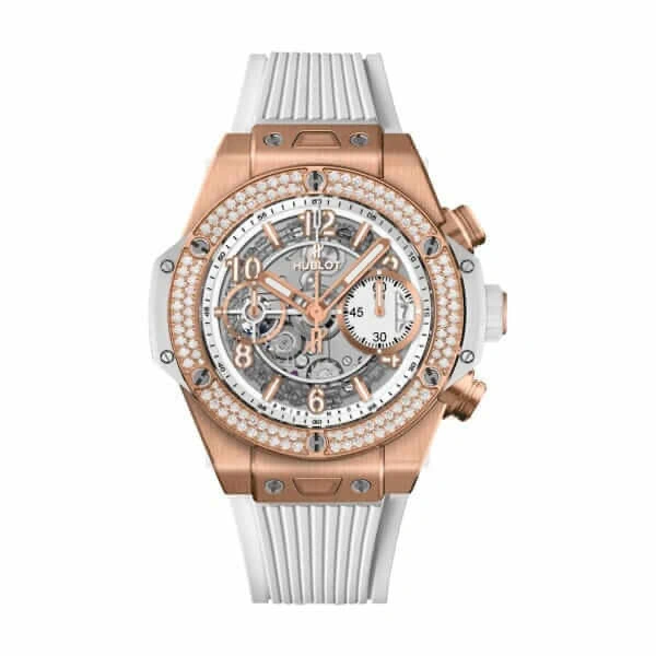 Hublot Big Bang Skeleton 361.SX.1270.RX.1104 | White, Rose Gold & Diamond