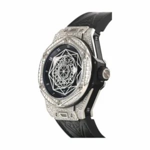 Additional view of Hublot Big Bang Black 415.NX.1112.VR.1704.MXM17 | Black, Diamond