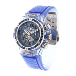 Additional view of Hublot Big Bang Skeleton 411.JR.4901.RT | Blue