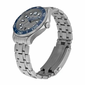 Additional view of Omega Seamaster Blue, Silver 210.30.42.20.06.001 | Steel & White gold