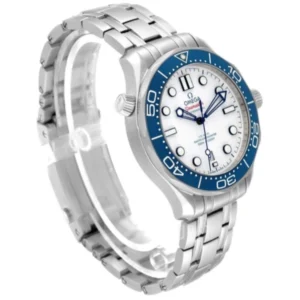 Additional view of Omega Seamaster White, Blue 522.30.42.20.04.001 | Steel & White gold