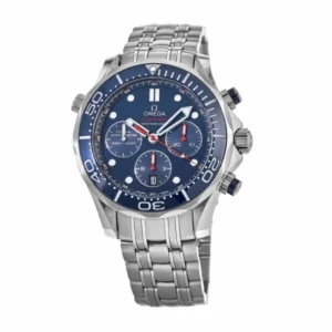 Additional view of Omega Seamaster Blue 212.30.44.50.03.001 | Steel & White gold
