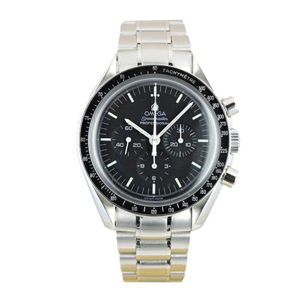 Omega Speedmaster Black 145.022-69 ST | Steel & White gold