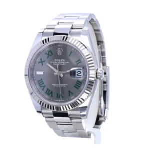 Additional view of Rolex Datejust Grey Wimbledon | Steel & White gold | Oyster | Fluted