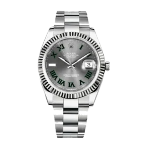 Additional view of Rolex Datejust Grey Wimbledon | Steel & White gold | Oyster | Fluted