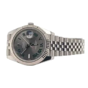 Additional view of Rolex Datejust Grey Wimbledon | Steel & White gold | Jubilee | Fluted