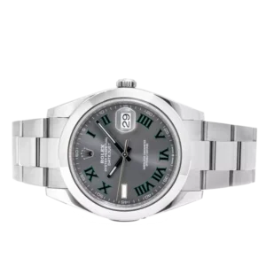 Additional view of Rolex Datejust Grey Wimbledon | Steel & White gold | Oyster | Smooth