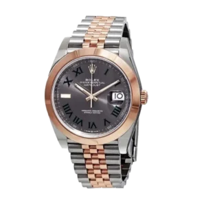 Additional view of Rolex Datejust Grey Wimbledon | Steel & Rose gold | Jubilee | Smooth
