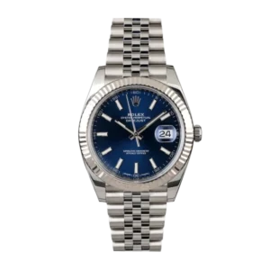 Rolex Datejust Blue | Steel & White gold | Jubilee | Fluted