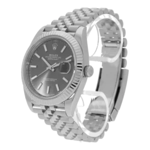Additional view of Rolex Datejust Grey | Steel & White gold | Jubilee | Fluted
