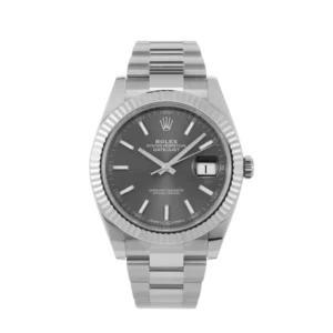 Rolex Datejust Grey | Steel & White gold | Oyster | Fluted