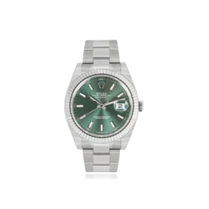 Rolex Datejust Mint Green | Steel & White gold | Oyster | Fluted