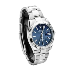 Additional view of Rolex Datejust Blue | Steel & White gold | Oyster | Fluted