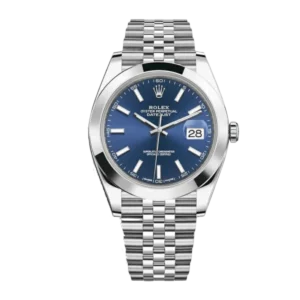 Rolex Datejust Blue | Steel & White gold | Jubilee | Smooth