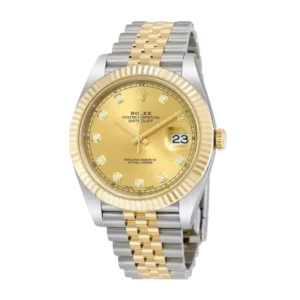 Additional view of Rolex Datejust Gold & Diamond | Steel & Yellow gold | Jubilee | Fluted