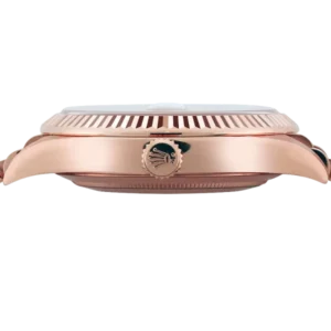 Additional view of Rolex Day Date Chocolate | Steel & Rose gold | President | Fluted