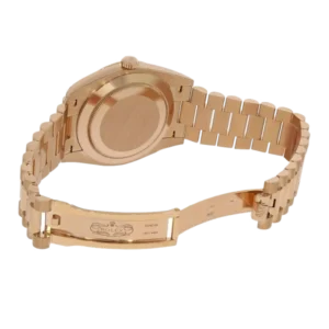 Additional view of Rolex Day Date Chocolate | Rose Gold | President | Fluted