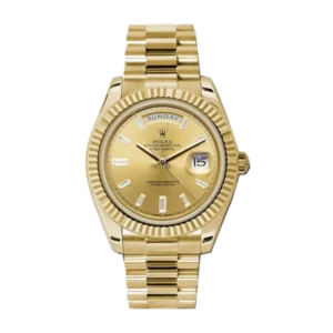 Rolex Day Date Champagne | Steel & Yellow gold | President | Fluted