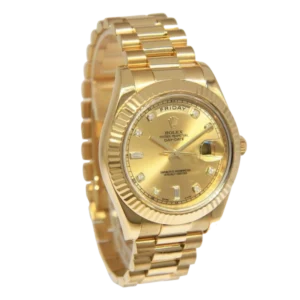 Additional view of Rolex Day Date Champagne &  Gold | Steel & Yellow gold | President | Fluted