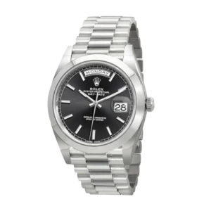 Additional view of Rolex Day Date Black | Steel & White gold | President | Smooth