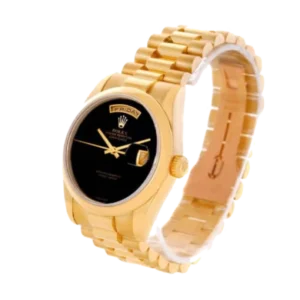 Additional view of Rolex Day Date Black &  Onyx | Yellow gold | President | Fluted