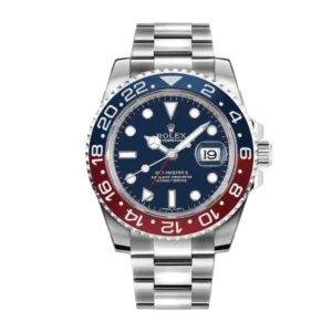 Rolex GMT Master II 116719BLRO | Blue, Red, Steel & White gold | Oyster