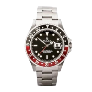 Rolex GMT Master II Coke 16710 | Steel & White gold, Red, Black | Oyster